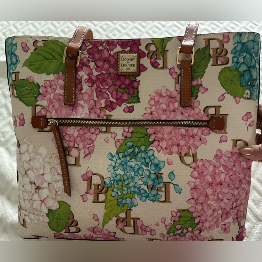 Dooney and Bourke Hydrangea Tote